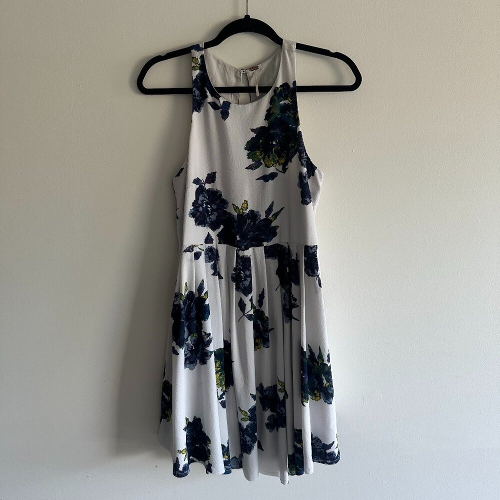 Free People Floral Mini Dress Size 6